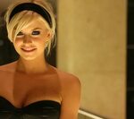 Скачать обои hot, blue eyes, germany, blond, Lena Gercke, ра